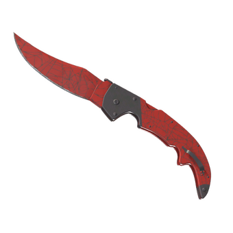 ★ Falchion Knife | Crimson Web (Factory New) CS2 skin