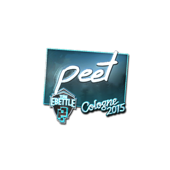 Sticker | peet (Foil) | Cologne 2015 CS2 skin