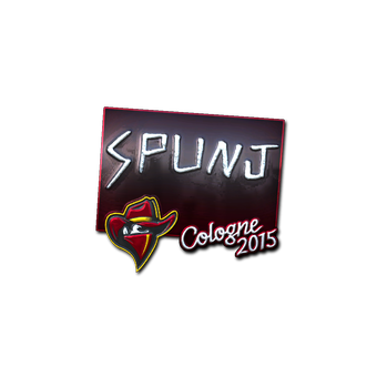 Sticker | SPUNJ (Foil) | Cologne 2015 CS2 skin