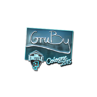Sticker | GruBy (Foil) | Cologne 2015 CS2 skin