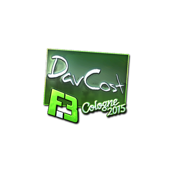 Sticker | DavCost (Foil) | Cologne 2015 CS2 skin