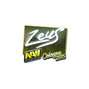 Sticker | Zeus (Foil) | Cologne 2015 CS2 skin