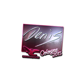 Sticker | denis (Foil) | Cologne 2015 CS2 skin
