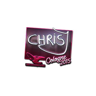 Sticker | chrisJ (Foil) | Cologne 2015 CS2 skin