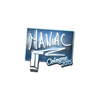 Sticker | Maniac (Foil) | Cologne 2015 CS2 skin