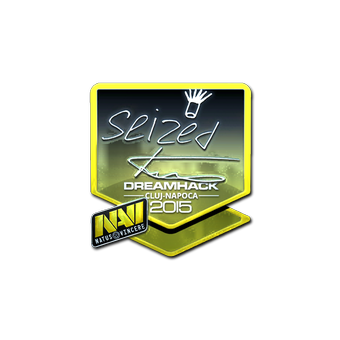 Sticker | seized (Foil) | Cluj-Napoca 2015 CS2 skin