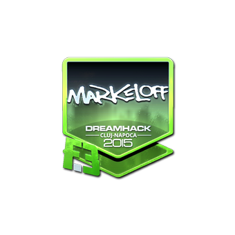 Sticker | markeloff (Foil) | Cluj-Napoca 2015 CS2 skin