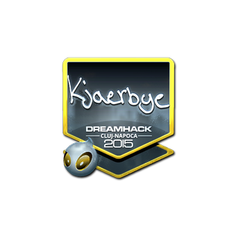 Sticker | Kjaerbye (Foil) | Cluj-Napoca 2015 CS2 skin