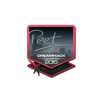 Sticker | peet (Foil) | Cluj-Napoca 2015 CS2 skin