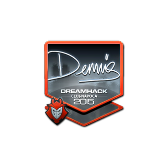 Sticker | dennis (Foil) | Cluj-Napoca 2015 CS2 skin