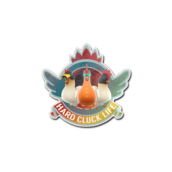 Sticker | Hard Cluck Life (Holo) CS2 skin