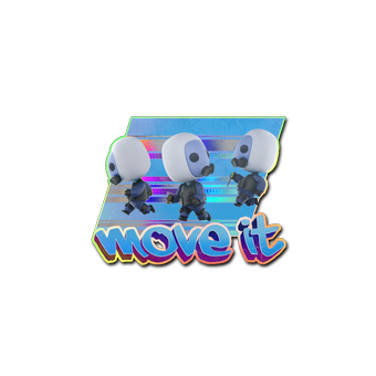 Sticker | Move It (Holo) CS2 skin
