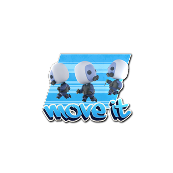 Sticker | Move It CS2 skin