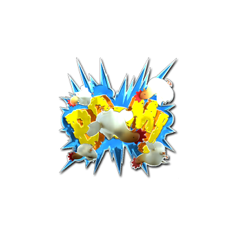 Sticker | Boom (Foil) CS2 skin