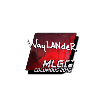 Sticker | wayLander (Foil) | MLG Columbus 2016 CS2 skin