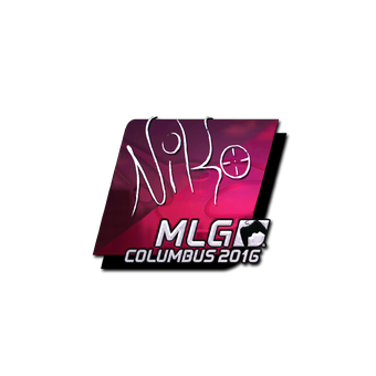 Sticker | NiKo (Foil) | MLG Columbus 2016 CS2 skin