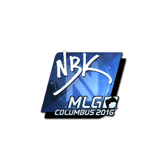 Sticker | NBK- (Foil) | MLG Columbus 2016 CS2 skin