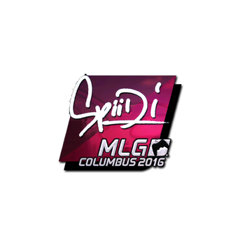 Sticker | Spiidi (Foil) | MLG Columbus 2016 CS2 skin
