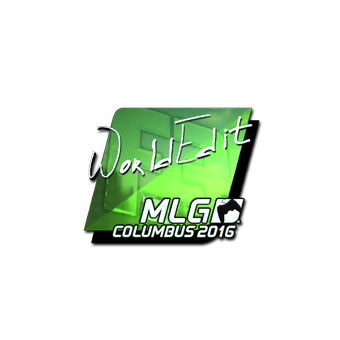 Sticker | WorldEdit (Foil) | MLG Columbus 2016 CS2 skin
