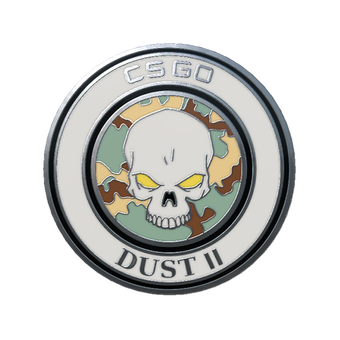 Dust II Pin CS2 skin