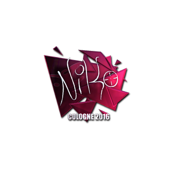 Sticker | NiKo (Foil) | Cologne 2016 CS2 skin