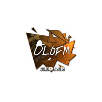 Sticker | olofmeister (Foil) | Cologne 2016 CS2 skin