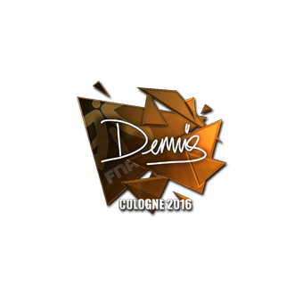 Sticker | dennis (Foil) | Cologne 2016 CS2 skin