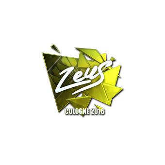 Sticker | Zeus (Foil) | Cologne 2016 CS2 skin