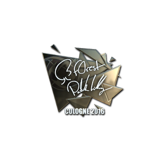 Sticker | f0rest (Foil) | Cologne 2016 CS2 skin