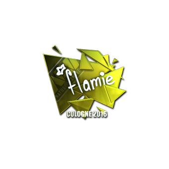 Sticker | flamie (Foil) | Cologne 2016 CS2 skin