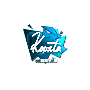 Sticker | koosta (Foil) | Cologne 2016 CS2 skin