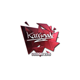 Sticker | karrigan (Foil) | Cologne 2016 CS2 skin