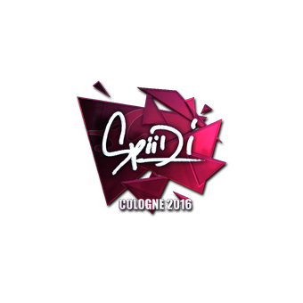Sticker | Spiidi (Foil) | Cologne 2016 CS2 skin