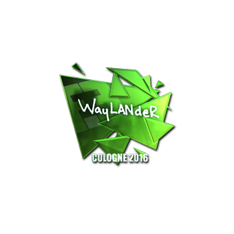 Sticker | wayLander (Foil) | Cologne 2016 CS2 skin