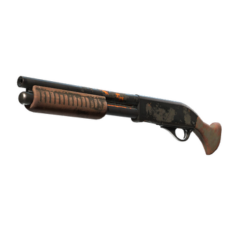 Sawed-Off | Orange DDPAT (Battle-Scarred) CS2 skin