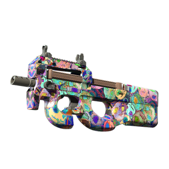P90 | Death by Kitty (Minimal Wear) CS2 skin