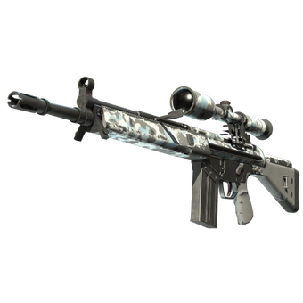 G3SG1 | Arctic Camo (Well-Worn) CS2 skin