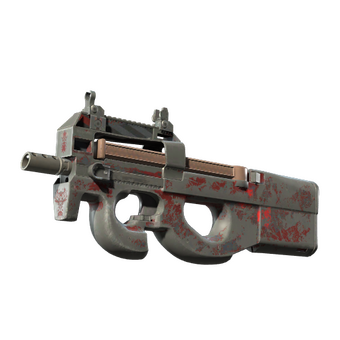 P90 | Fallout Warning (Battle-Scarred) CS2 skin