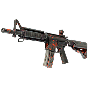 M4A4 | Radiation Hazard (Battle-Scarred) CS2 skin