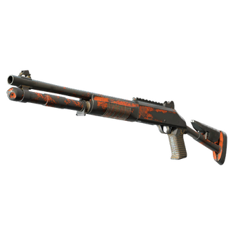 XM1014 | Blaze Orange (Battle-Scarred) CS2 skin