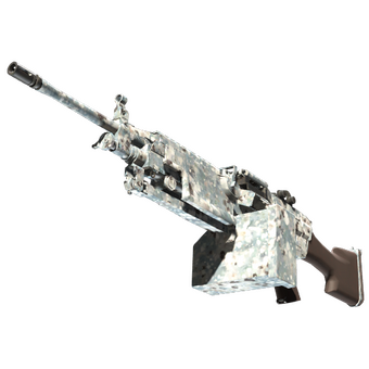 M249 | Blizzard Marbleized (Factory New) CS2 skin