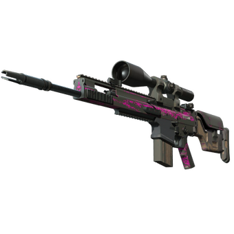 SCAR-20 | Splash Jam (Battle-Scarred) CS2 skin