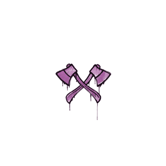 Sealed Graffiti | X-Axes (Bazooka Pink) CS2 skin