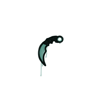 Sealed Graffiti | Karambit (Frog Green) CS2 skin