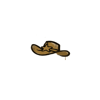 Sealed Graffiti | Sheriff (Desert Amber) CS2 skin