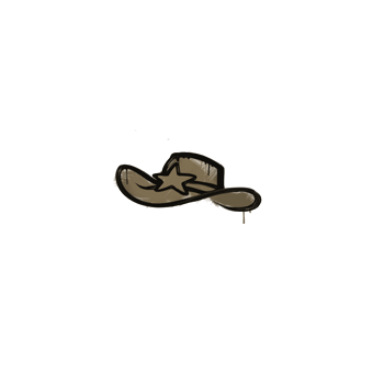 Sealed Graffiti | Sheriff (Dust Brown) CS2 skin