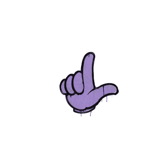 Sealed Graffiti | Loser (Violent Violet) CS2 skin