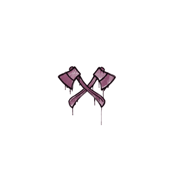 Sealed Graffiti | X-Axes (Princess Pink) CS2 skin