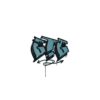 Sealed Graffiti | GTG (Wire Blue) CS2 skin