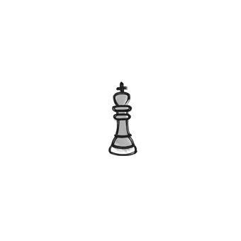 Sealed Graffiti | Chess King (Shark White) CS2 skin